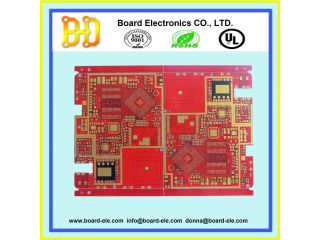 impedance control pcb . 6 layer pcb board . immersion gold pcb . multilayer pcb