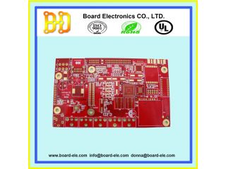 HDI pcb . 10 layer pcb board . hdi-microvia-leiterplatten . hdi-anylayer-leiterplatten